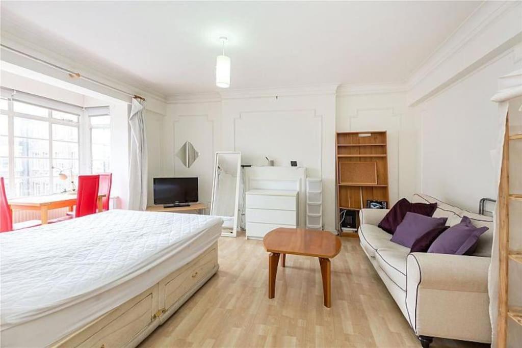 King-Sized Studio, 6Th Floor + Lift, Regent'S Park Лондон Екстериор снимка
